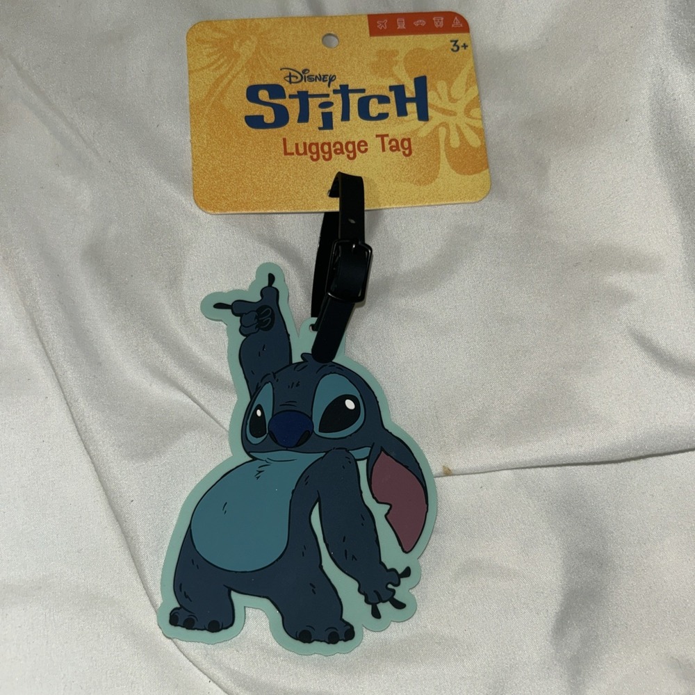 NWT Disney Lilo & Stitch Luggage Tag